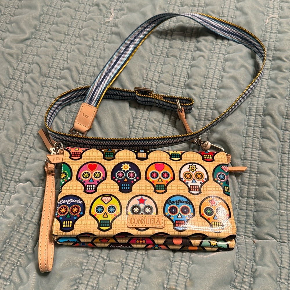 Consuela sugar skulls uptown crossbody